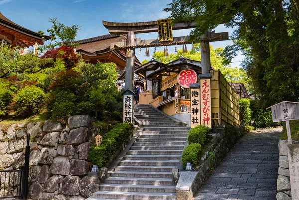 Ναός kiyomizu-dera στο kyoto, Ιαπωνία — Φωτογραφία Αρχείου
