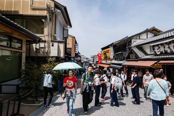 Świątynia Kiyomizu-dera w Kyoto, Japonia — Zdjęcie stockowe