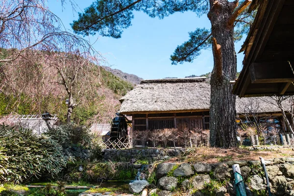 Saiko iyashino-sato nenba altes japanisches Dorf — Stockfoto