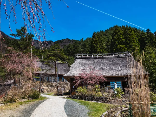 Saiko Iyashino-Sato Nenba forntida japanska byn — Stockfoto