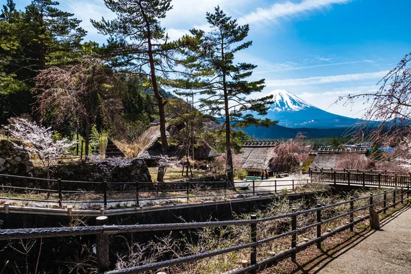 Saiko iyashino-sato nenba altes japanisches Dorf — Stockfoto