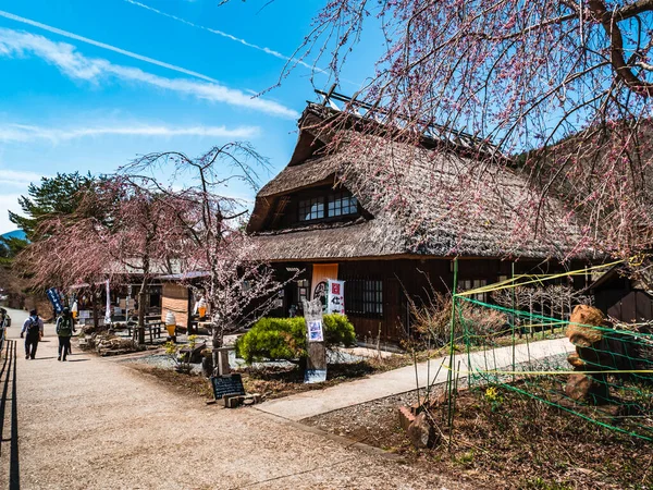 Saiko Iyashino-Sato Nenba ancien village japonais — Photo