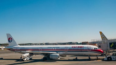 Narita Uluslararası Havaalanı 'nın dış görünümü.