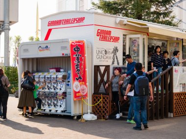Gundam karavan dükkanı, Diver City Plaza 'da Gundam' ın resmi dükkanı.