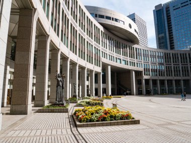 Tokyo Büyükşehir Hükümet Binası 'nın manzarası