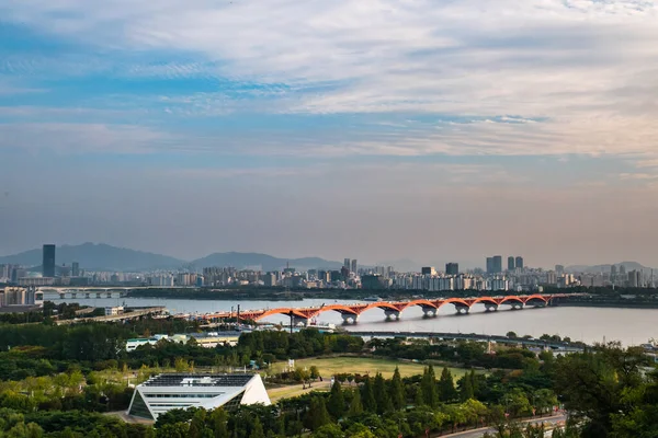 Landscape of Seoul City — Stock Photo, Image