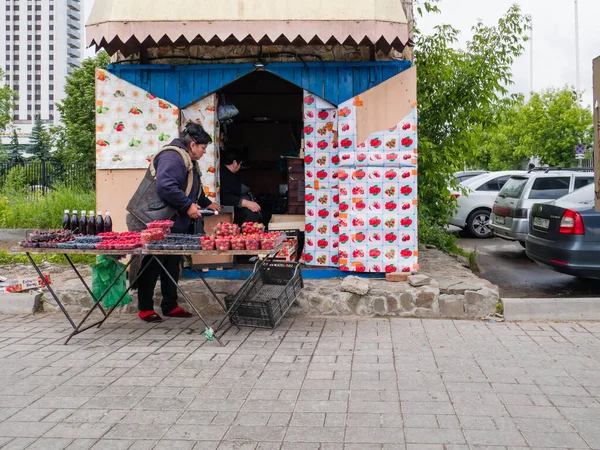 Le marché à Izmailovsky Kremlin, Moscou . — Photo