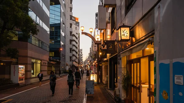 Вид на городской пейзаж Канда в Тойко, Япония — стоковое фото