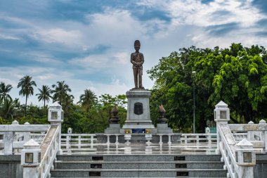 Kral Rama V Anıtı Thong Sala, Koh Phangan, Tayland