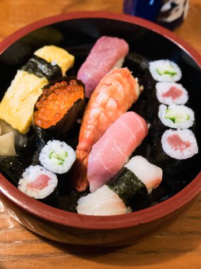 Japon mutfağı - sushi set