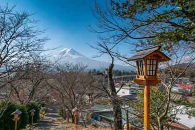 Chureito Pagoda civarında.