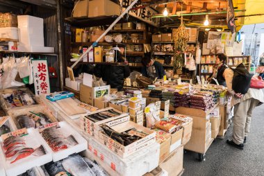 Tsukiji Balık pazarı, Japonya