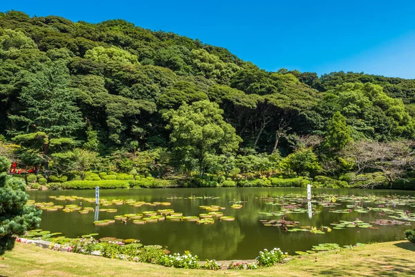 Umi Jigoku eller Sea Hell i Beppu, Oita, Japan. — Stockfoto