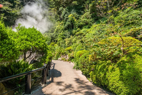 Umi Jigoku o inferno marino a Beppu, Oita, Giappone . — Foto Stock