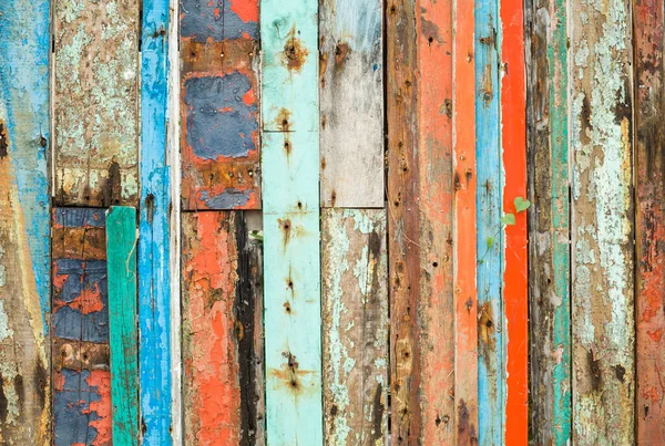 Madera vieja pintada —  Fotos de Stock