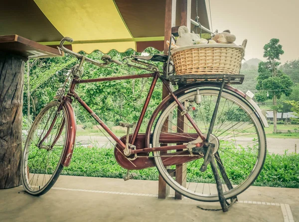 レトロな自転車 — ストック写真