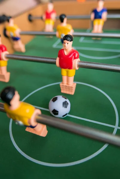 テーブルサッカーゲーム — ストック写真