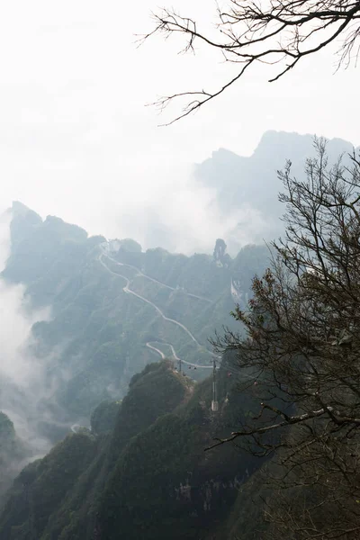 View point of Tianmen mountain — ストック写真