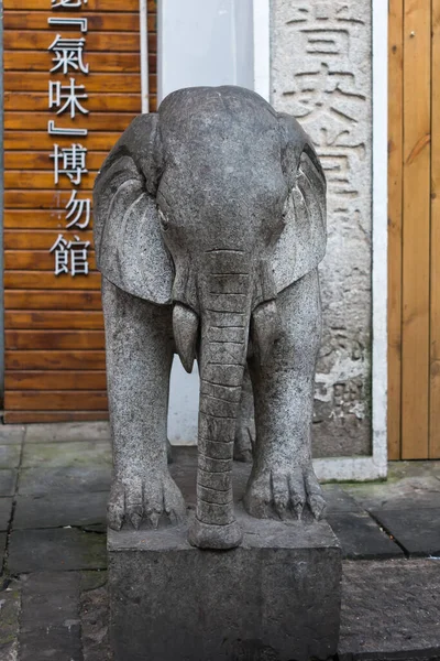 중국식 코끼리 조각상 — 스톡 사진