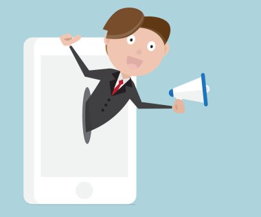 megafon mafya üzerinden tutan işadamı ile online reklam