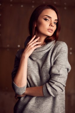 Portre Studio genç modeli