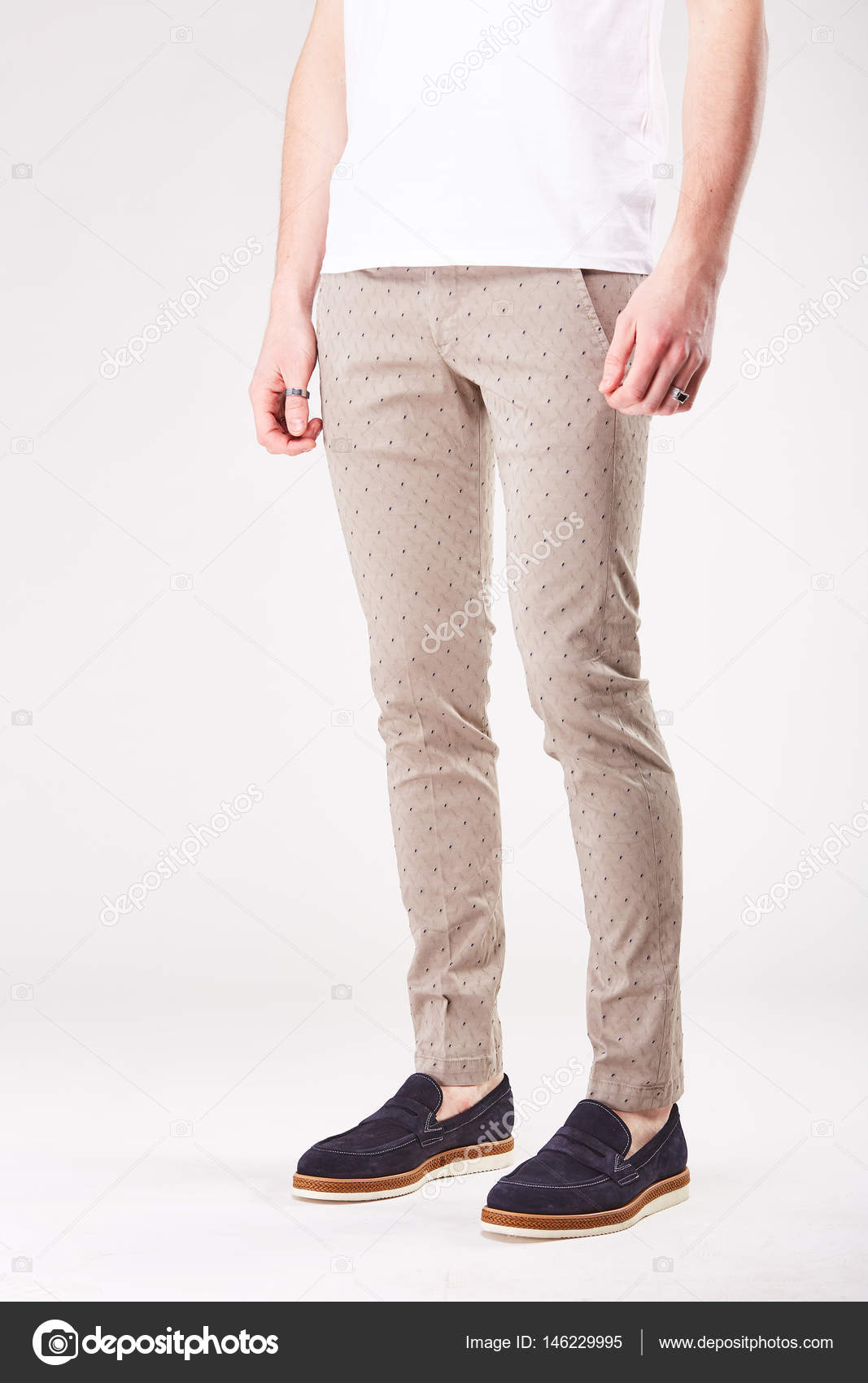light beige chinos