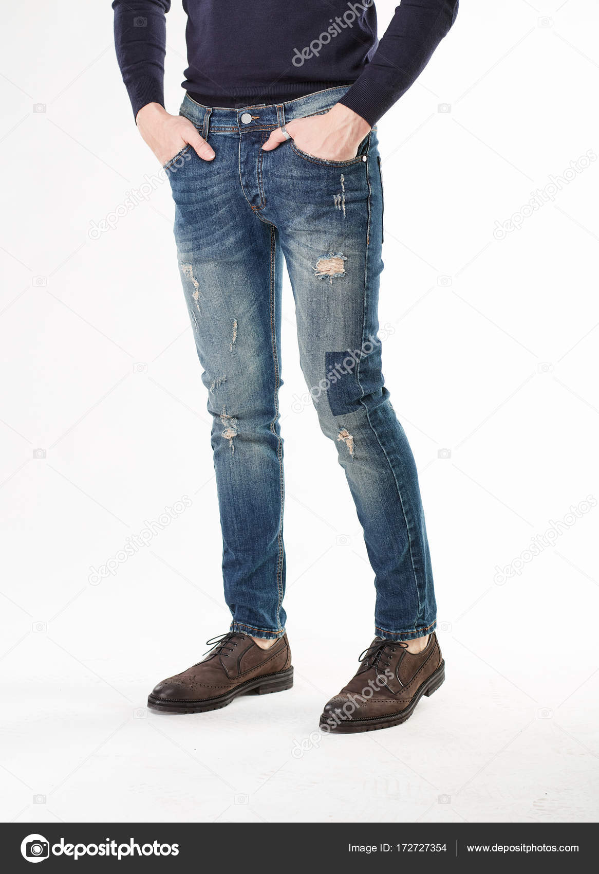 Light Blue Jeans With Brown Dress Shoes Pemerintah Kota Ambon - light blue jeans roblox id