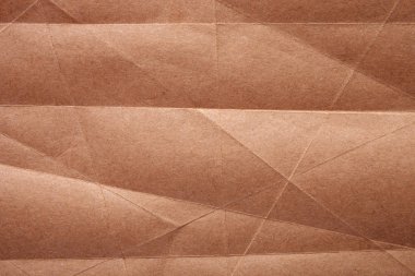 Metin için arkaplan olarak buruşmuş el işi kağıt dokusu