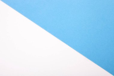 Metin için yeri olan beyaz ve mavi kağıt dokusu