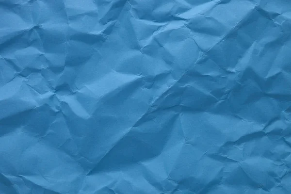 Kék Gyűrött Papír Textúra Mint Háttér Szóköz Szöveg Másolása Jogdíjmentes Stock Fotók