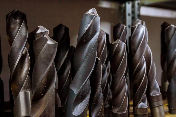 Metal drill bits. Drilling and milling industry.
