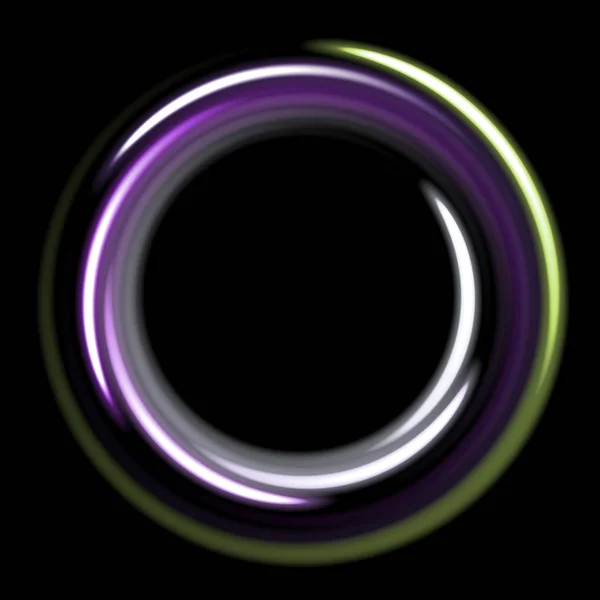 Σκούρο πρότυπο με το δροσερό κύκλους σπείρες — Διανυσματικό Αρχείο