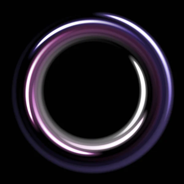 Σκούρο πρότυπο με βιολετί κύκλους σπείρες — Διανυσματικό Αρχείο