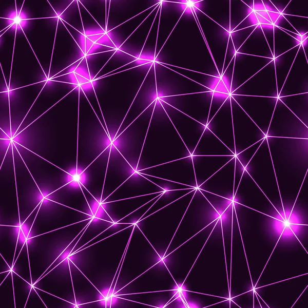 neon üçgenler ile pembe seamless modeli