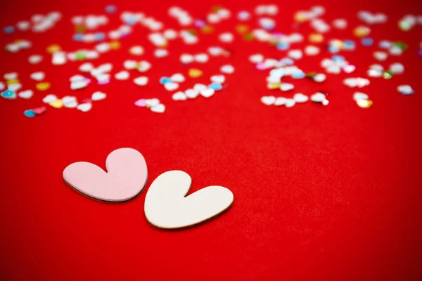 Valentines day red background — Stock Photo, Image
