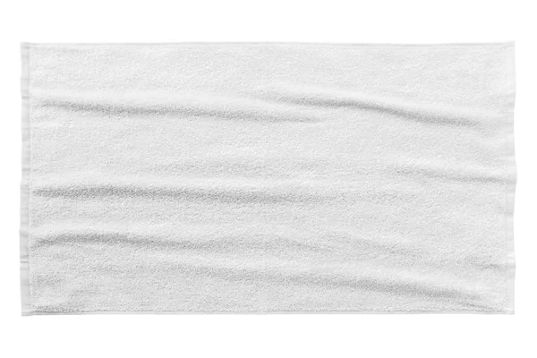 Toalha de praia branca — Fotografia de Stock