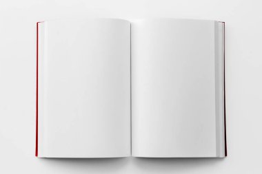 Açılan kitap mockup