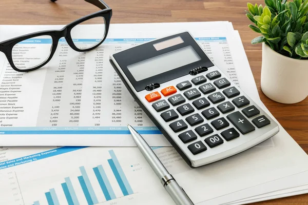 Financial accounting — Stock Photo, Image