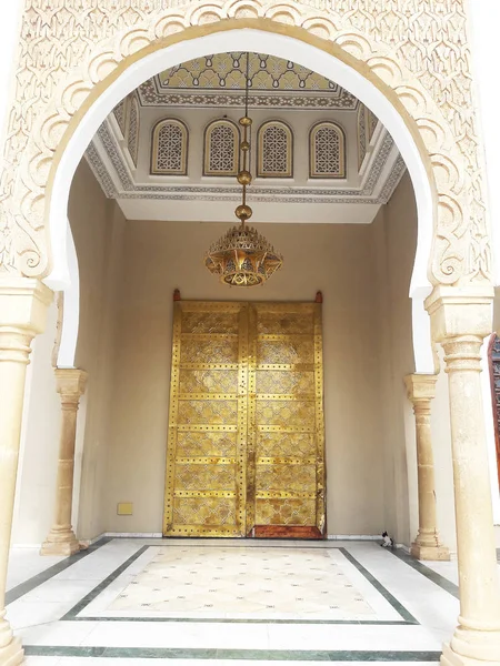 Pintu Masuk Masjid Mohammed Enam Kota Oujda Maroko — Stok Foto