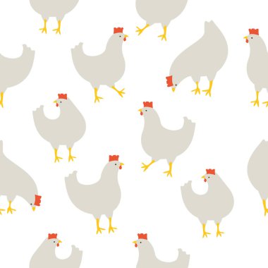 Tavukla kusursuz desen