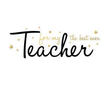 Öğretmenler günü kartı şablonu