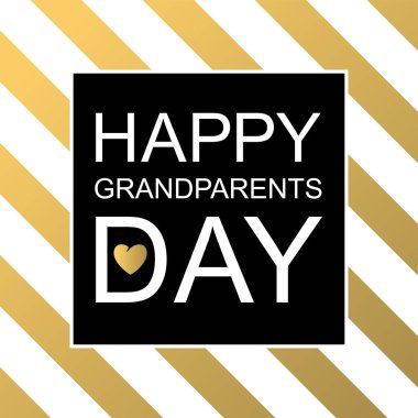 Şablon mutlu büyükbaba ve Büyükanneler Günü / 
