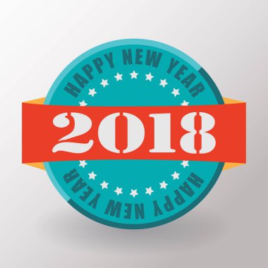 Mutlu yeni yıl 2018 etiket 