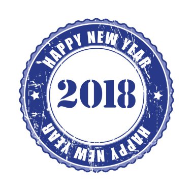 mutlu yeni yıl pul.