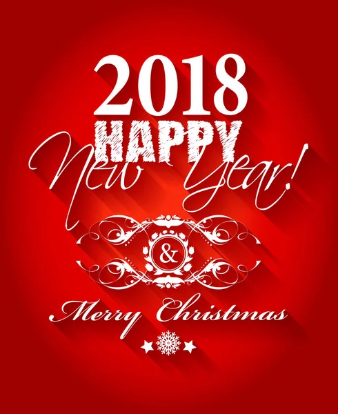 2018 neşeli Noel kartı 