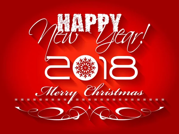 2018 neşeli Noel kartı 