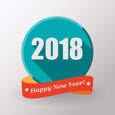 Mutlu yeni yıl 2018 etiket 