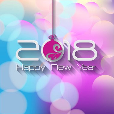 Yeni yıl kartı topu ile