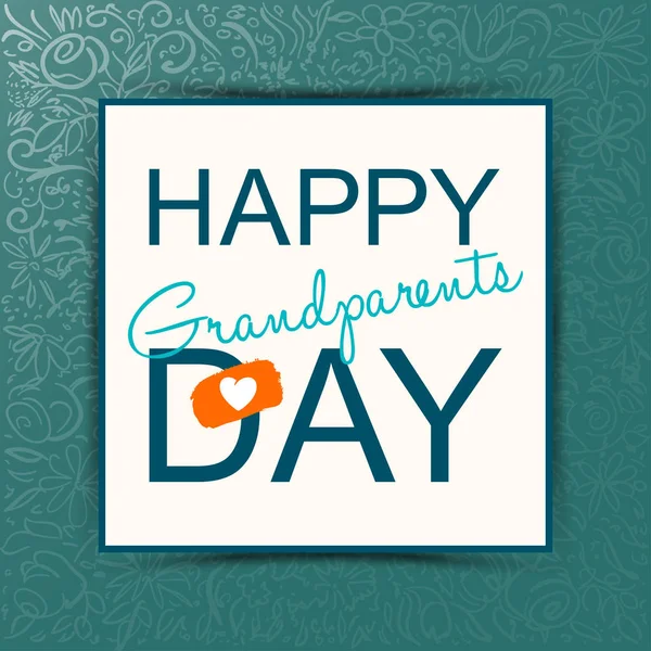 Şablon mutlu büyükbaba ve Büyükanneler Günü / 