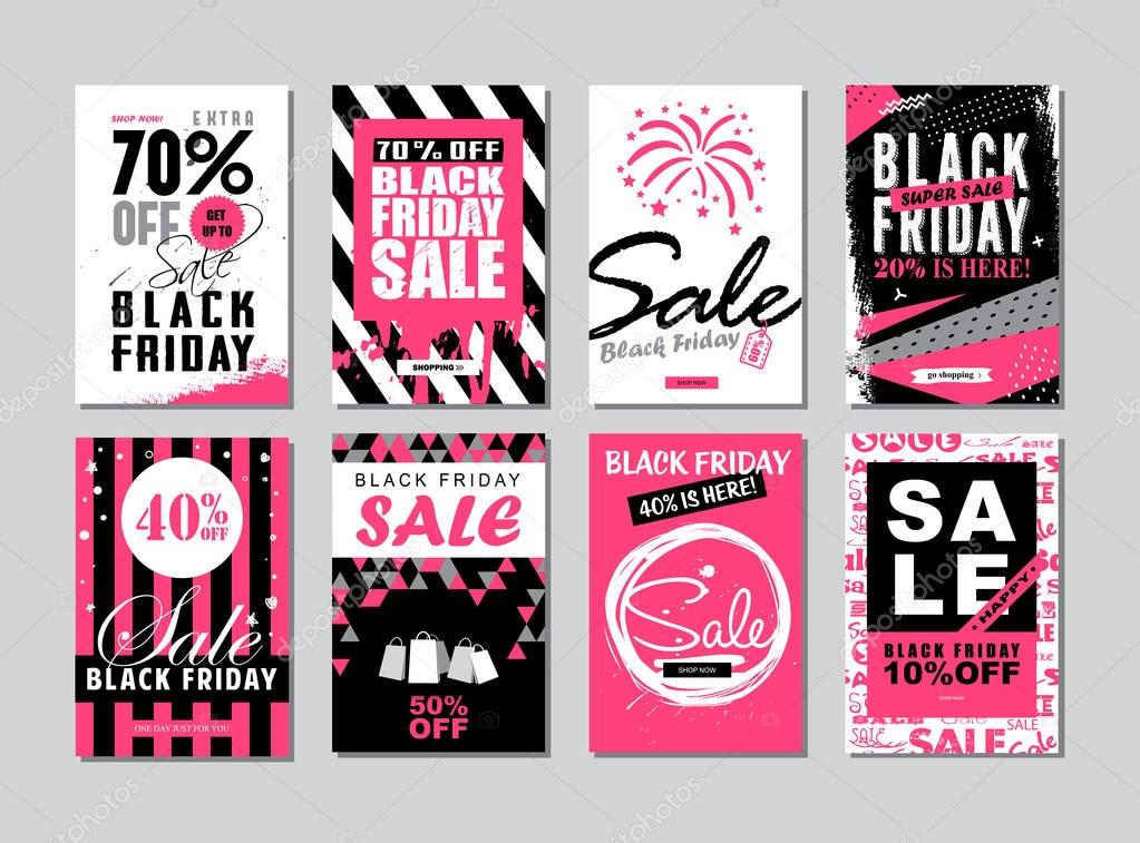 Black Friday Sale template banners 